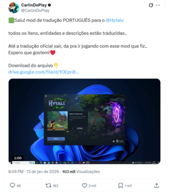 Como traduzir o Hytale