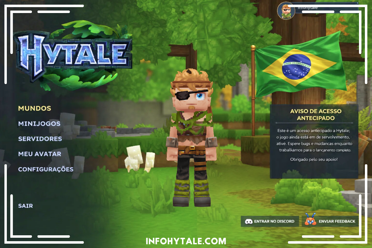 Como traduzir o Hytale