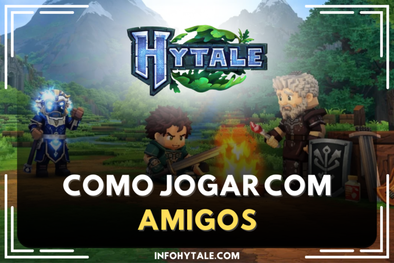 Como jogar Hytale com amigos